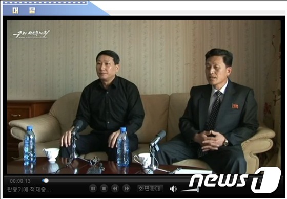 북한은 15일 '우리민족끼리'를 통해 억류중인 선교사 김정욱씨의 인터뷰를 공개했다.(사진 : 우리민족끼리TV 캡쳐) © News1