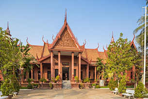 프놈펜에 있는 캄보디아 국립박물관 모습.AFP PHOTO