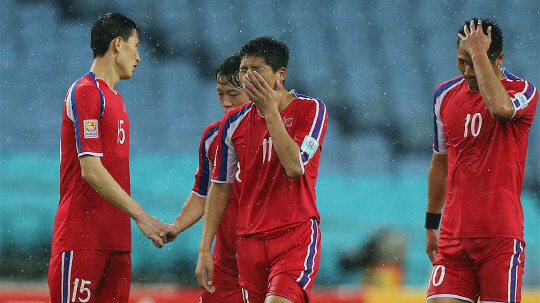북한 우즈베키스탄, 아시아축구연맹 홈페이지 제공